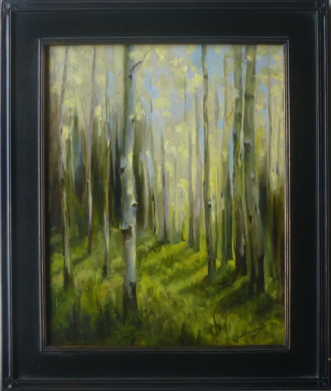 Aspen Light by artist Janelle Cox